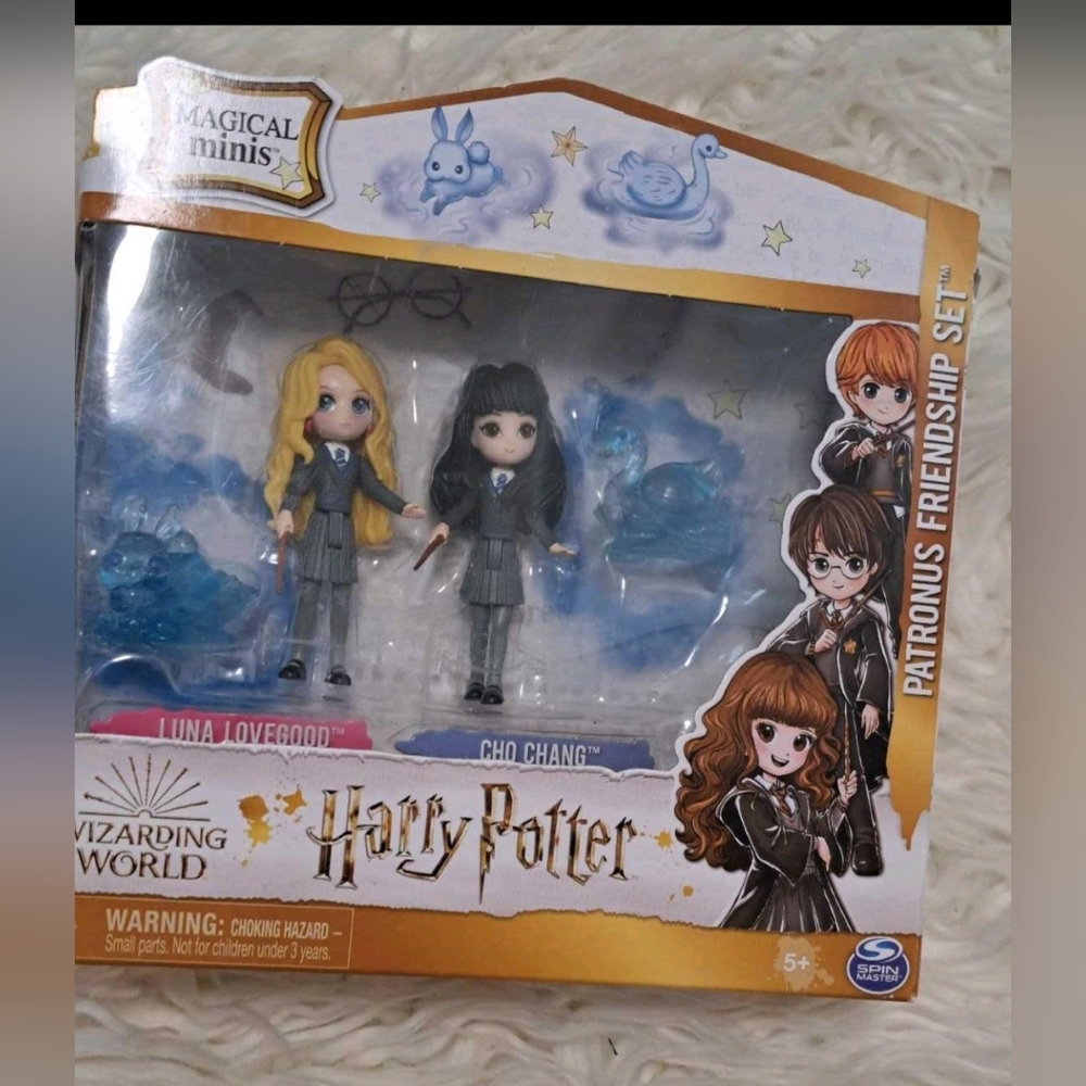 Harry Porter Magical Minis "Luna Lovegood & Cho Chang" Patronous  Friendship Set